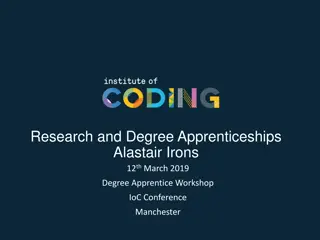 Research and Degree Apprenticeships: Opportunities and Collaboration
