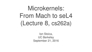 Decoupling OS Functions with Microkernel