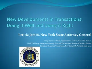 The Role of New York Attorney General in Protecting Charitable Assets
