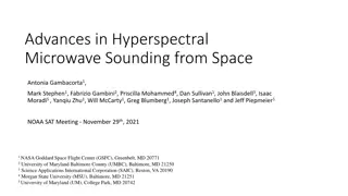 Advances in Hyperspectral Microwave Sensing