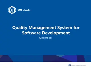 Quality Management System for Software Development