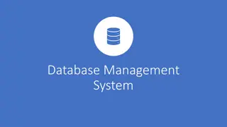 Database Management System Overview