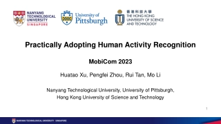 Practically Adopting Human Activity Recognition