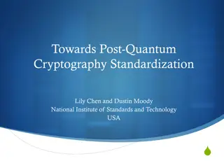 Challenges in Post-Quantum Cryptography Standards