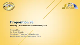 Proposition 28 Funding Guarantee and Accountability Act