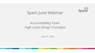 Spark June Webinar - Accountability Team High-Level Design Concepts