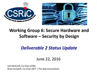 Enhancing Hardware and Software Security Practices