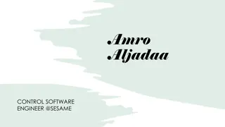 Control Software Engineer at Sesame - Background in Electrical Engineering and Robotics