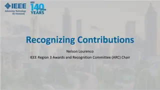 Importance of IEEE Region 3 Awards and Recognition Committee