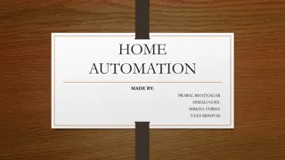 Home Automation with Digital Door Lock System