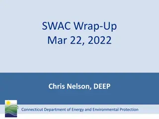 Connecticut DEEP Updates: SWAC Wrap-Up Mar. 22, 2022