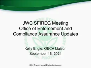 U.S. EPA Updates and Compliance Assurance Insights