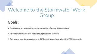 Enhancing SWG Member Engagement and Strengthening Community Bonds