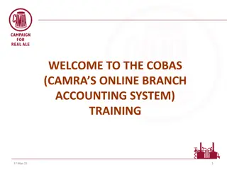 COBAS Training: Etiquette, Content, Treasurer Role & More