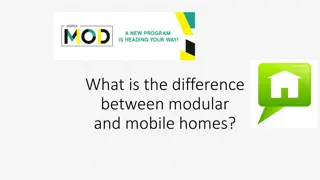 Differences Between Modular and Mobile Homes