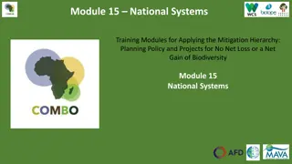 Applying Mitigation Hierarchy for Biodiversity Net Gain