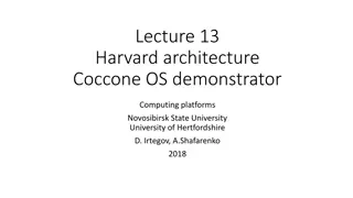 Harvard Architecture & Operating Systems Concepts