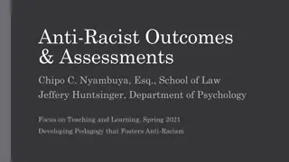 Developing Pedagogy for Anti-Racist Education