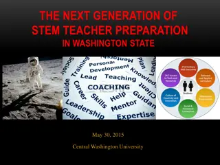 STEM Teacher Preparation Framework in Washington State