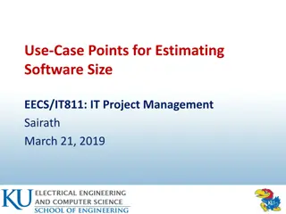 Use-Case Points for Software Size Estimation