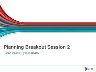 Breakout Session 2 with Gene Vinson at Syneos Health: Prioritized Challenges & Strategies