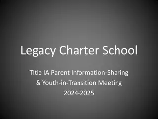 Legacy Charter School Information Sharing 2024-2025
