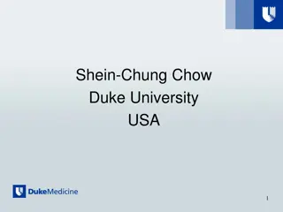 Dr. Shein-Chung Chow - Biostatistics and Clinical Trials Expert
