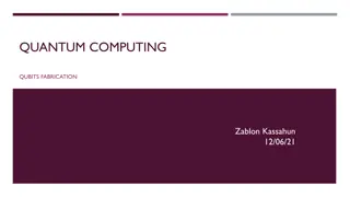 Quantum Computing: Qubits Fabrication Approaches and Challenges
