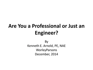 Defining Professionalism: Principles and Behaviors
