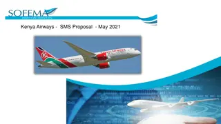 Kenya Airways SMS Training Proposal - May 2021