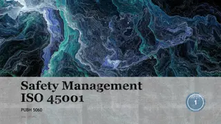 Safety Management ISO 45001