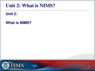 What is NIMS?