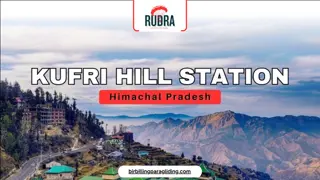 Kufri Hill Station, Himachal Pradesh