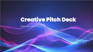Creative Pitch Deck on GreenTech Innovations