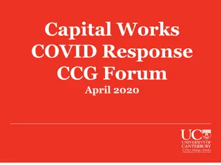 Capital Works COVID Response CCG Forum April 2020