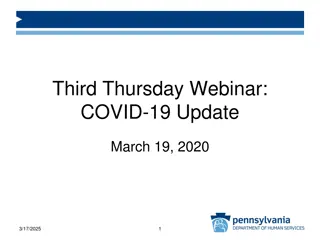Stakeholder Communication and Updates on COVID-19 Response
