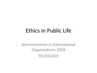 Teleology in Ethics: Aspirations and Moral Agents
