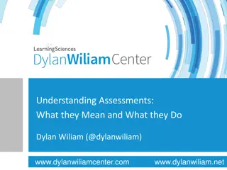Insights on Assessment Systems and Curriculum Alignment
