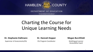Transformative Journey: Charting Unique Learning Needs in Hamblen County