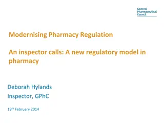 Modernising Pharmacy Regulation: Enhancing Standards and Accountability