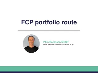 Developing a Comprehensive Portfolio for FCP Accreditation