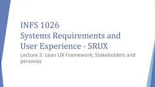 Lean UX Framework and Agile Principles in Systems Development