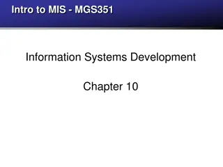 Managing Information Systems Development and Organizational Change