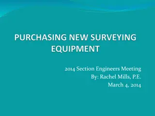 Efficient Equipment Procurement Process for Highway Projects
