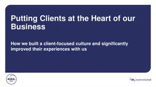 Building a Client-Focused Culture for Improved Experiences