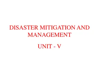 India's Vulnerability to Natural Disasters and Emergency Management