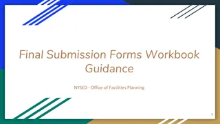 Navigating NYSED Final Submission Workbook