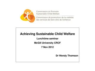 Sustainable Child Welfare: Strategies for a Better Future
