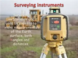 Insight into Surveying Instruments and Tools