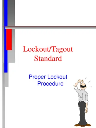 Effective Lockout/Tagout Procedures for Workplace Safety